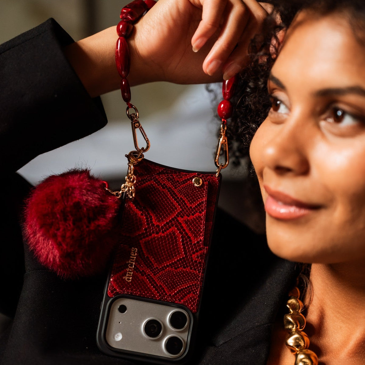 Charm Set | iPhone | Snake Red | Stevie