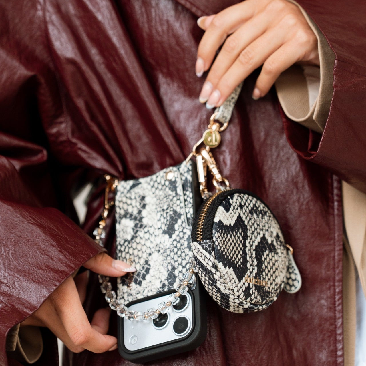 Mini Phone Bag Emma | Snake