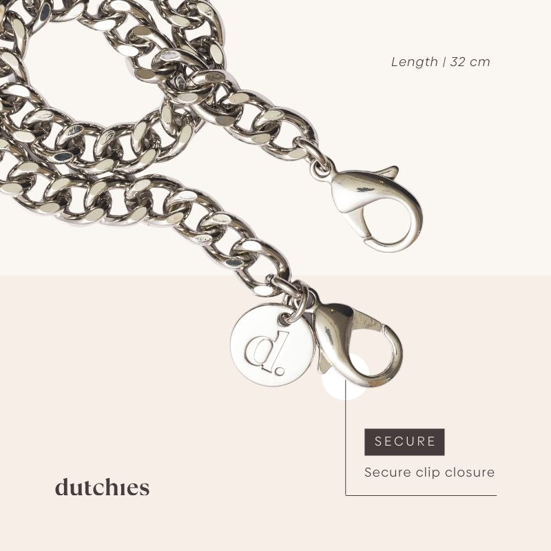Perfect Metal Phone Charm | French | Silver | Dutchies