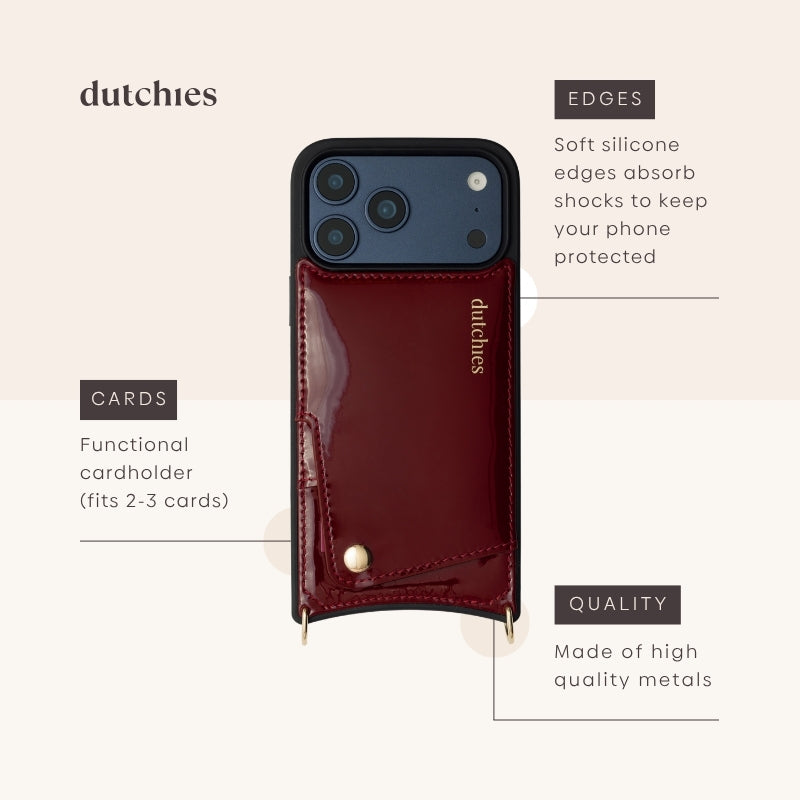 Charm-Set | iPhone | Gloss Rot | Maya