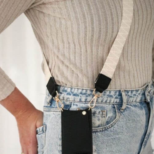 Latte Knit Strap | Black | only €24.50 | Dutchies