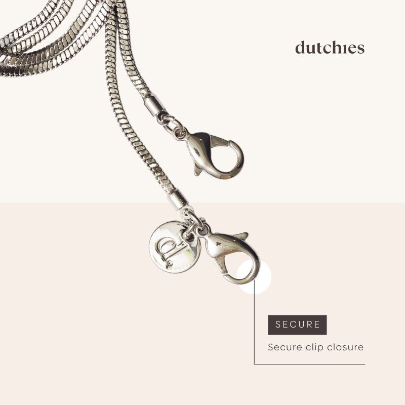 Indian Chain Set | Samsung | Noir | Zilver