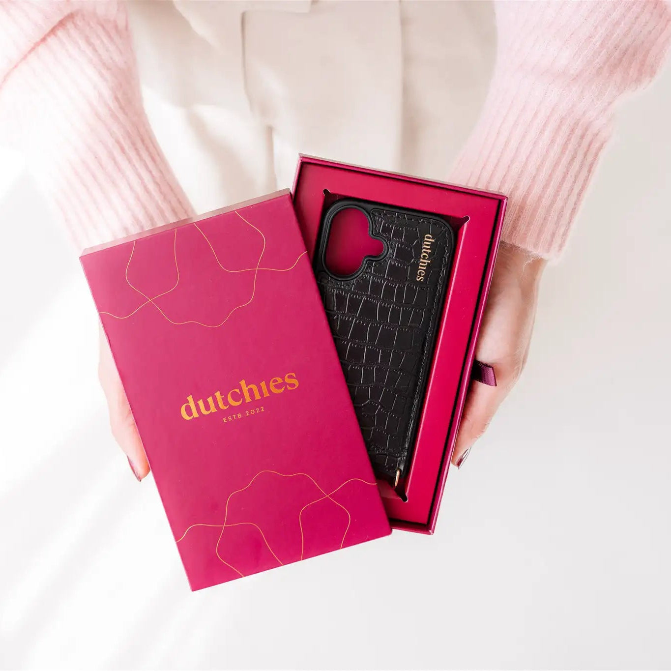 iPhone Case | Noir | Gold