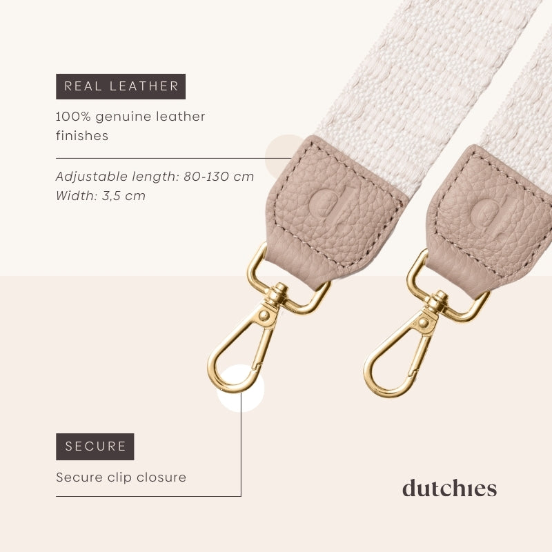 Latte Knit Strap | Beige