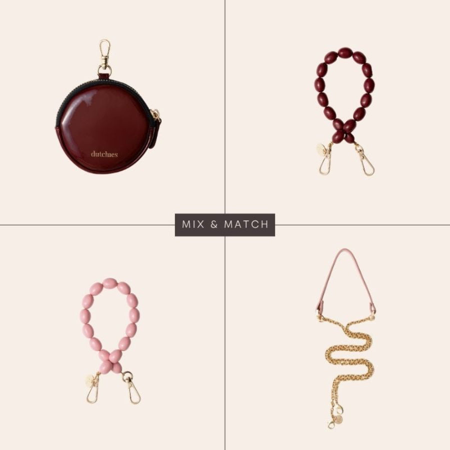 Spanish Chain Set | iPhone | Gloss Roze