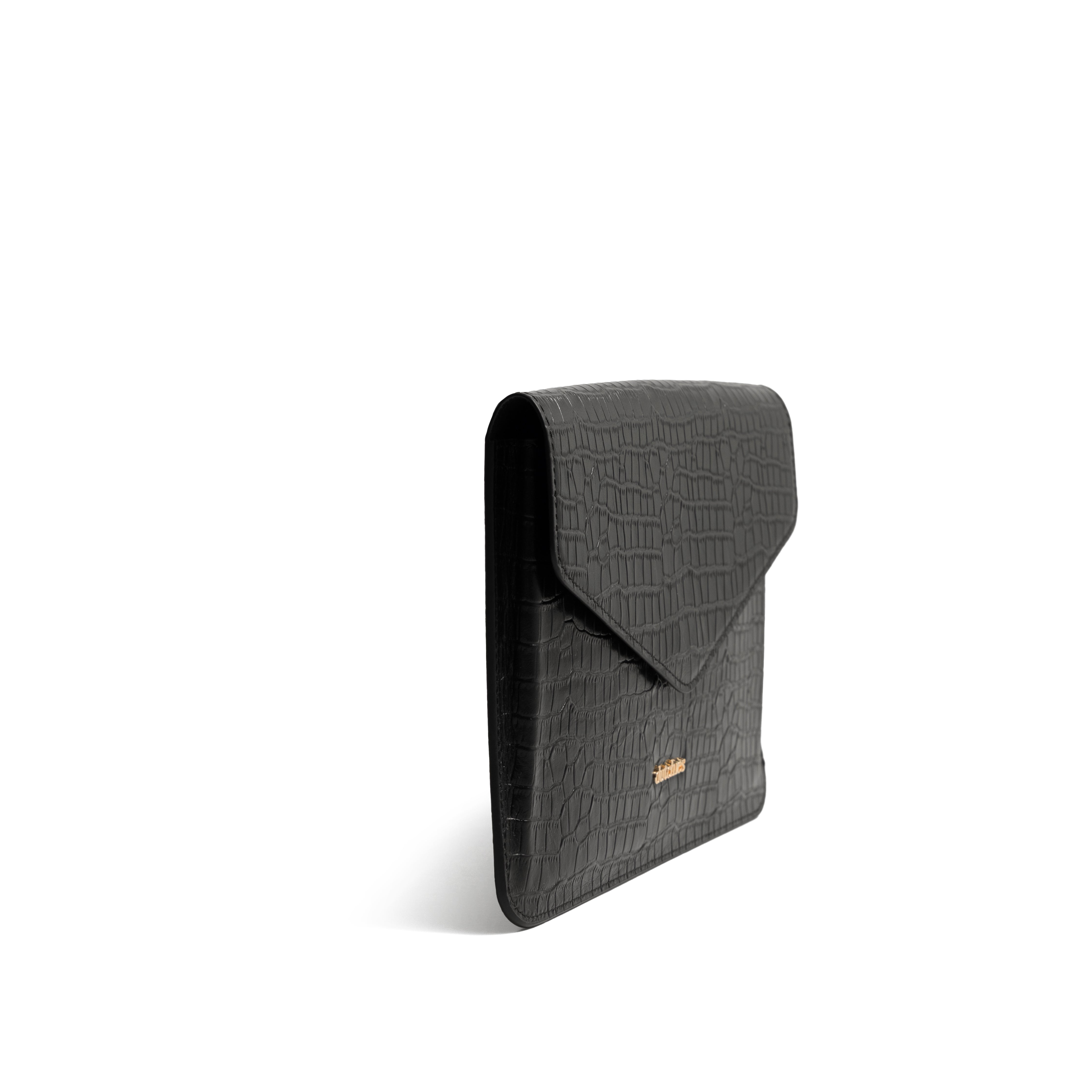 Lois Clutch Bag | Noir Gold