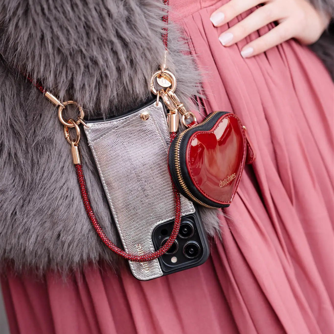 Telefoonkoord | Glitter | Marilyn