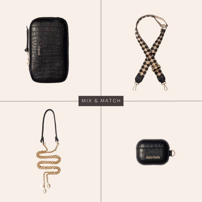 Samsung Case | Noir | Gold