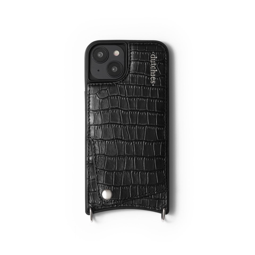 Coque iPhone | Noir | Argent