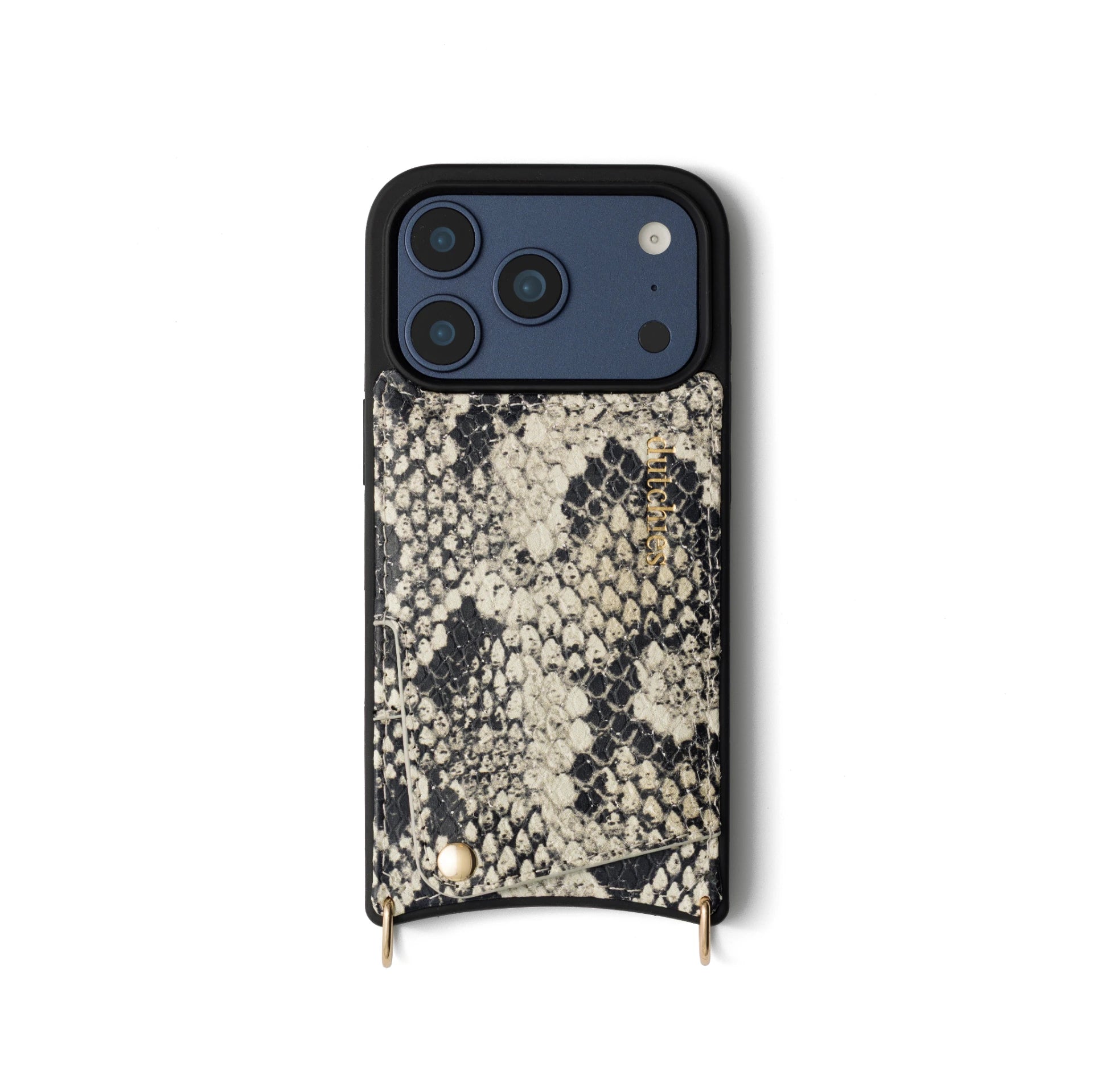 iPhone Case | Snake featuring snake print and cardholder for secure storage of essentials.