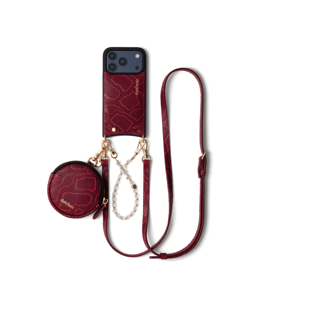 Luxus-Set | iPhone | Snake Red