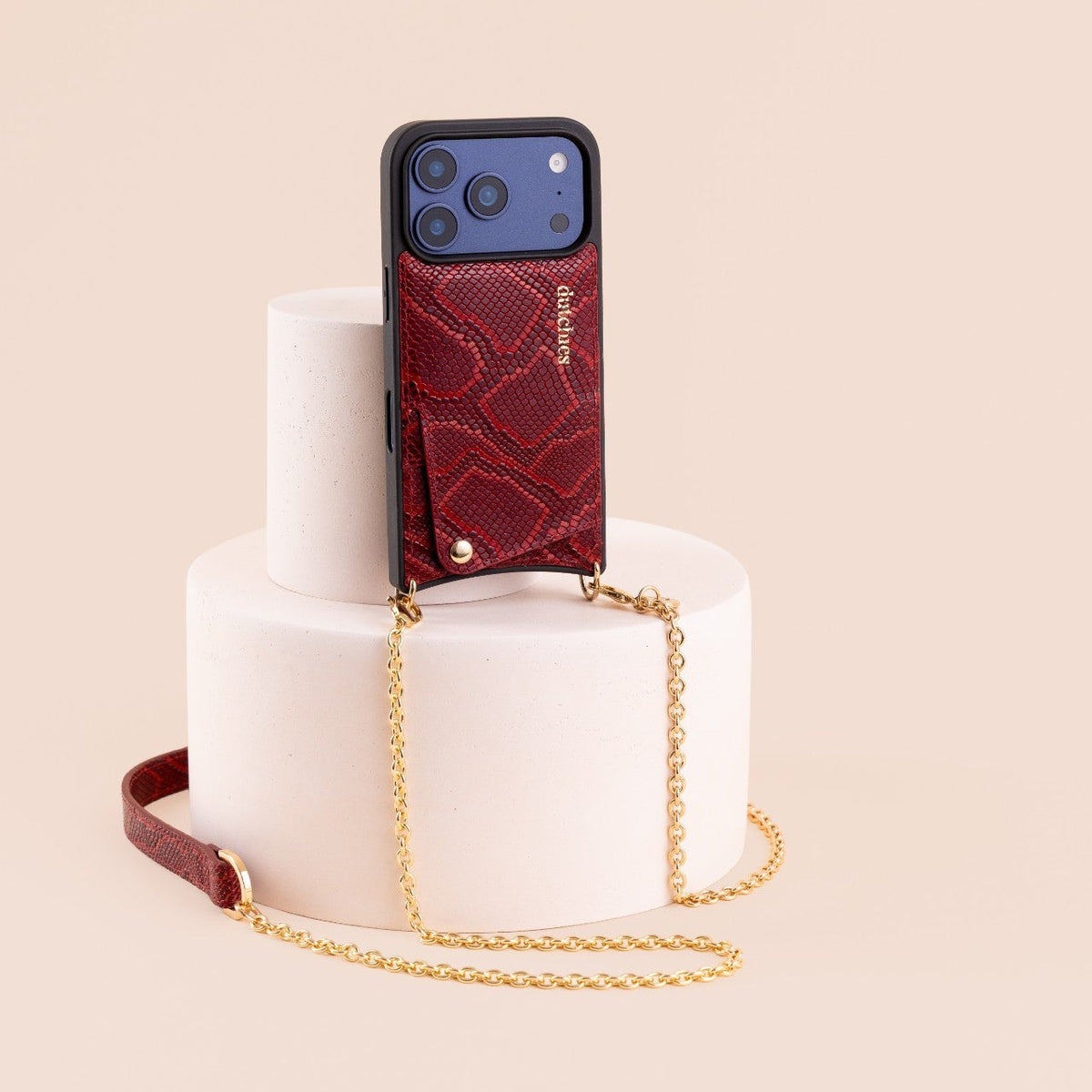 Phone Chain | Spanish | Snake Red