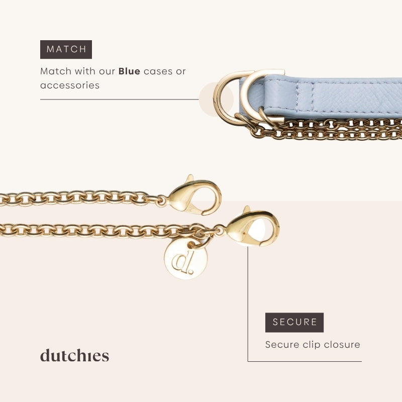 Spanish Chain Set | iPhone | Blue