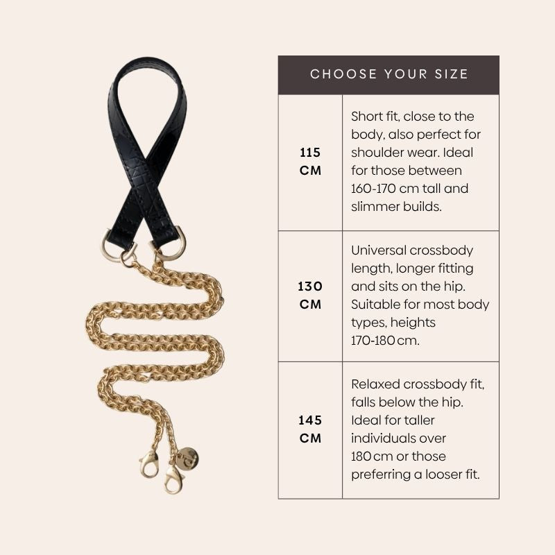 Spanish Chain Set | iPhone | Gloss Black