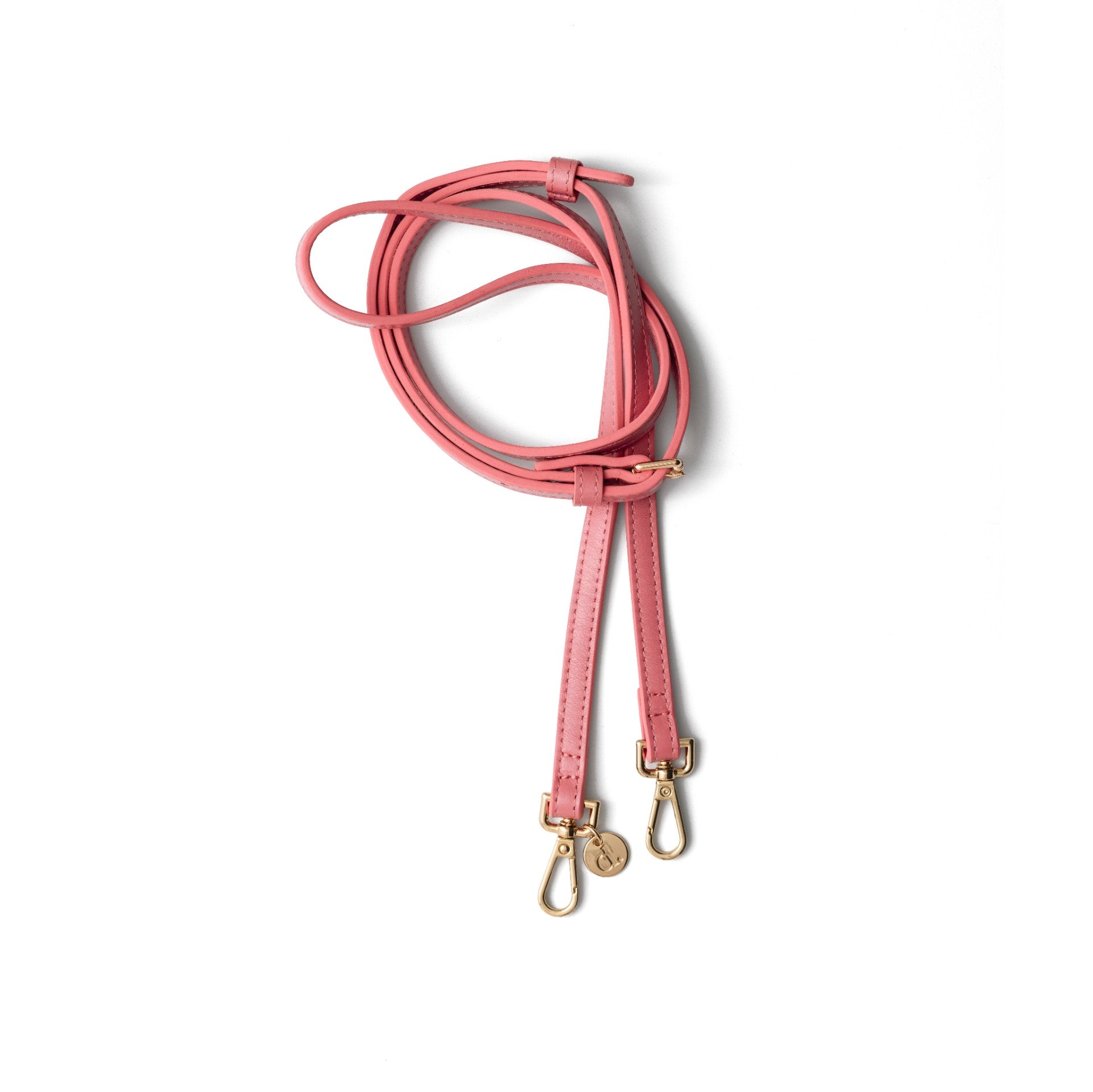 Phone Bag Rose Set | Pink - Slimline Pink phone strap designed for convenience and style.