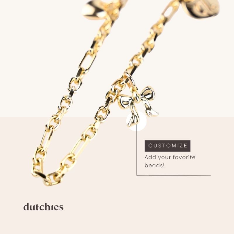 Dutch Bandolier | Telefoonkoord | Goud