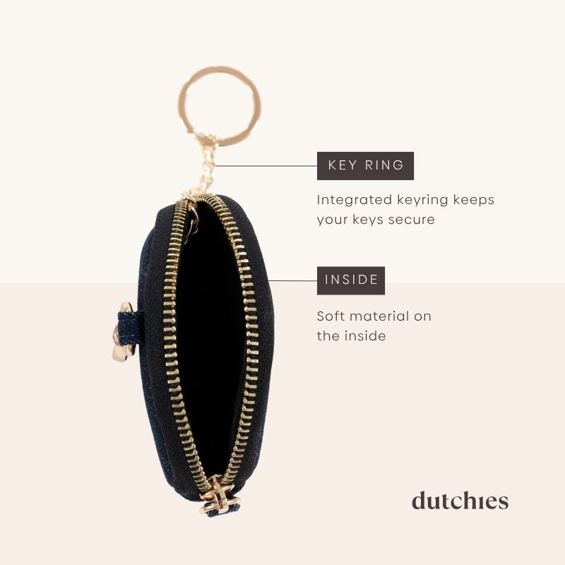 Mini borsa del telefono Emma | Denim Glitter