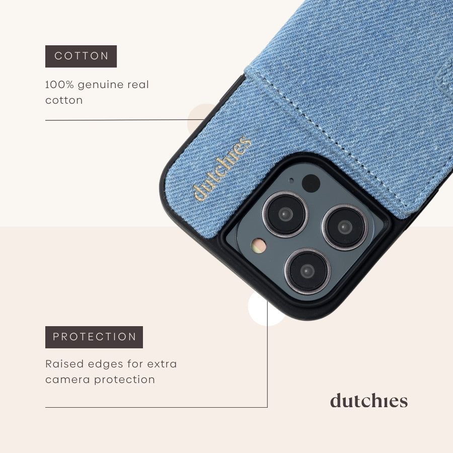 Klassisches Set | iPhone MagSafe | Denim