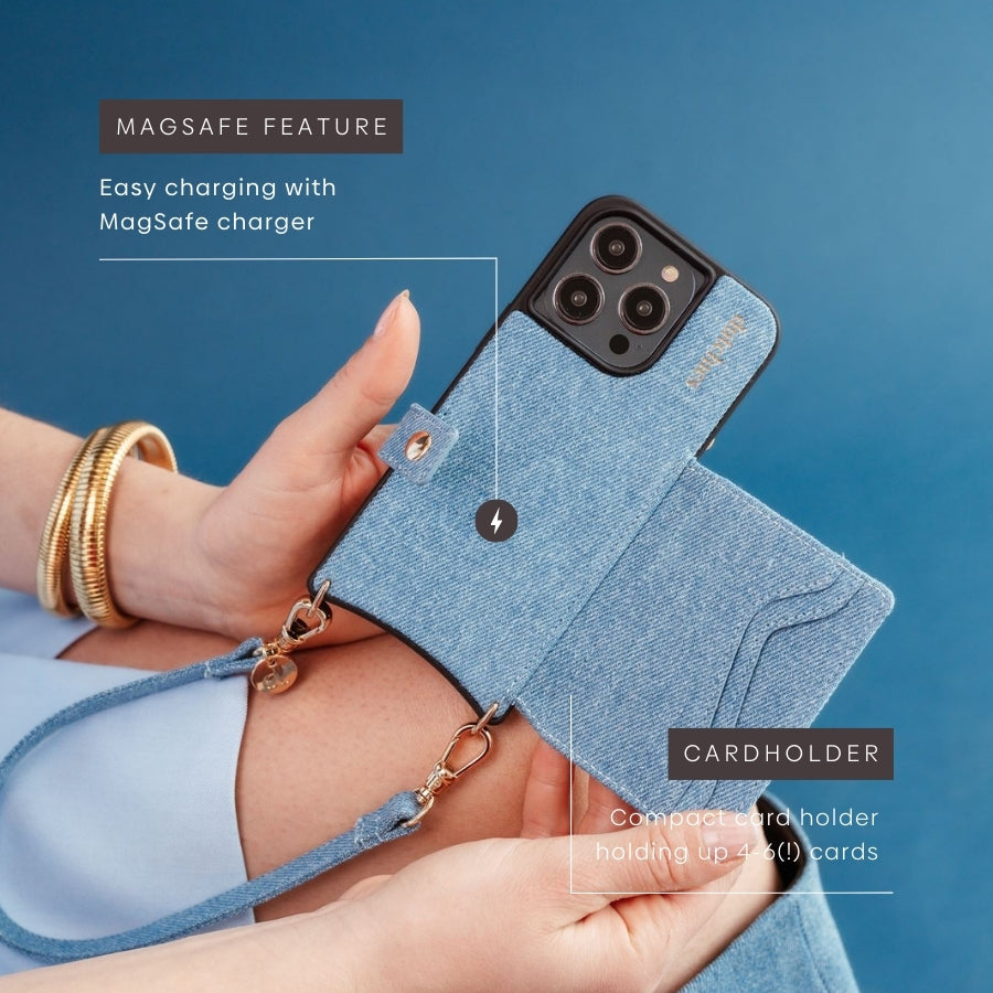 iPhone Magsafe case | Denim