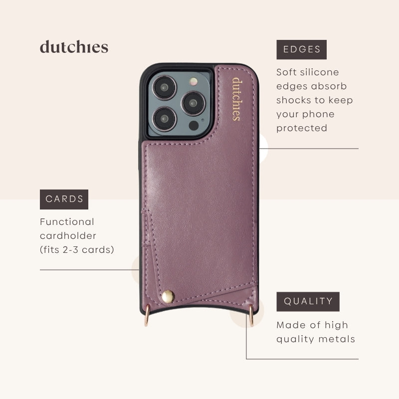 Charm Set | iPhone | Mauve | Annie