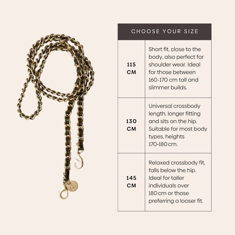 Phone Chain | Italian | Olive Green