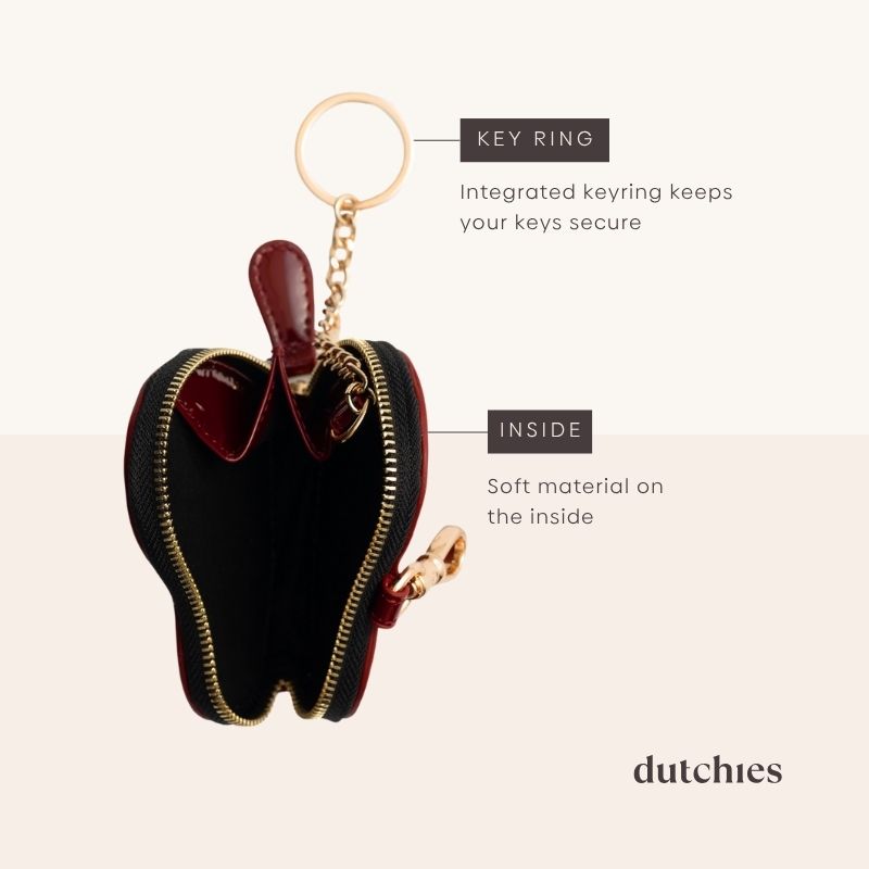 Mini Phone Bag Sarah | Gloss Red