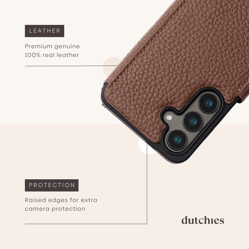 Phone Chain Bandolier Set | Wallet Samsung | Brown | Dutchies