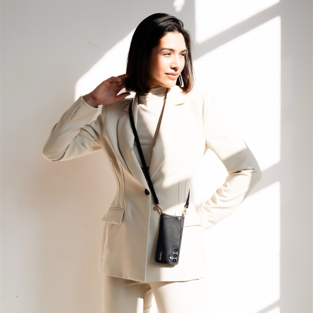 Telefonriemen | Slimline | Schwarz