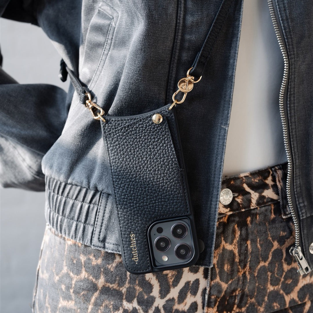 Telefonriemen | Slimline | Schwarz