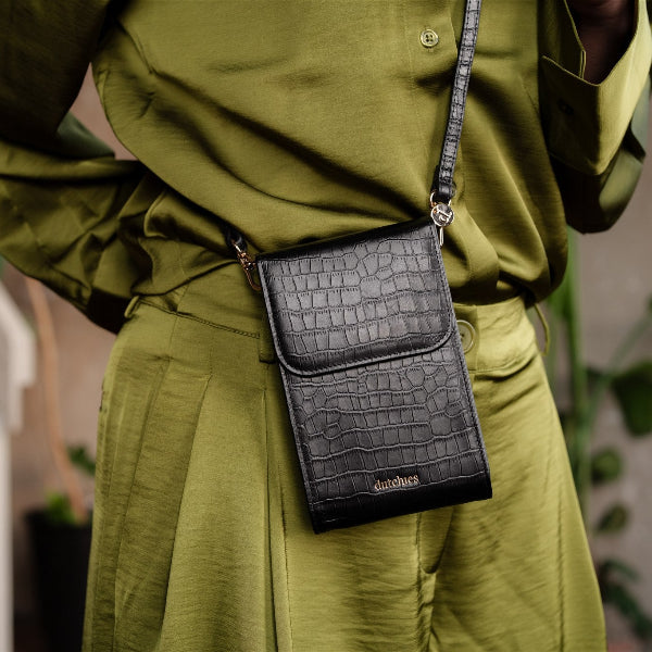 Phone Bag Juliet | Noir Gold