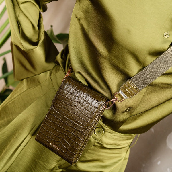 Phone Bag Juliet | Olive Green