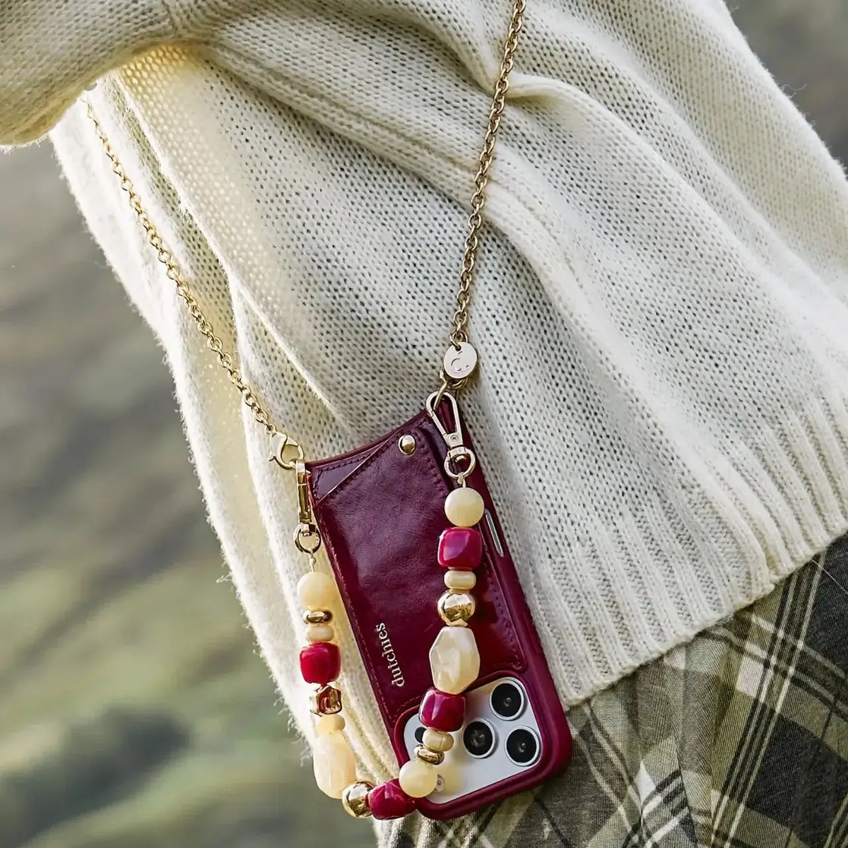 Charm Set | iPhone | Raspberry Red | Mala