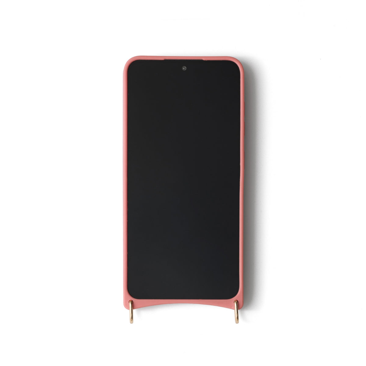 Samsung-Hülle | Pink, stilvoller Schutz fürs Handy mit handgefertigtem Leder und Kartenfach.