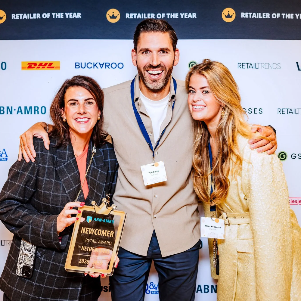 Dutchies wins the ABN AMRO Newcomer Retail Award 🏆