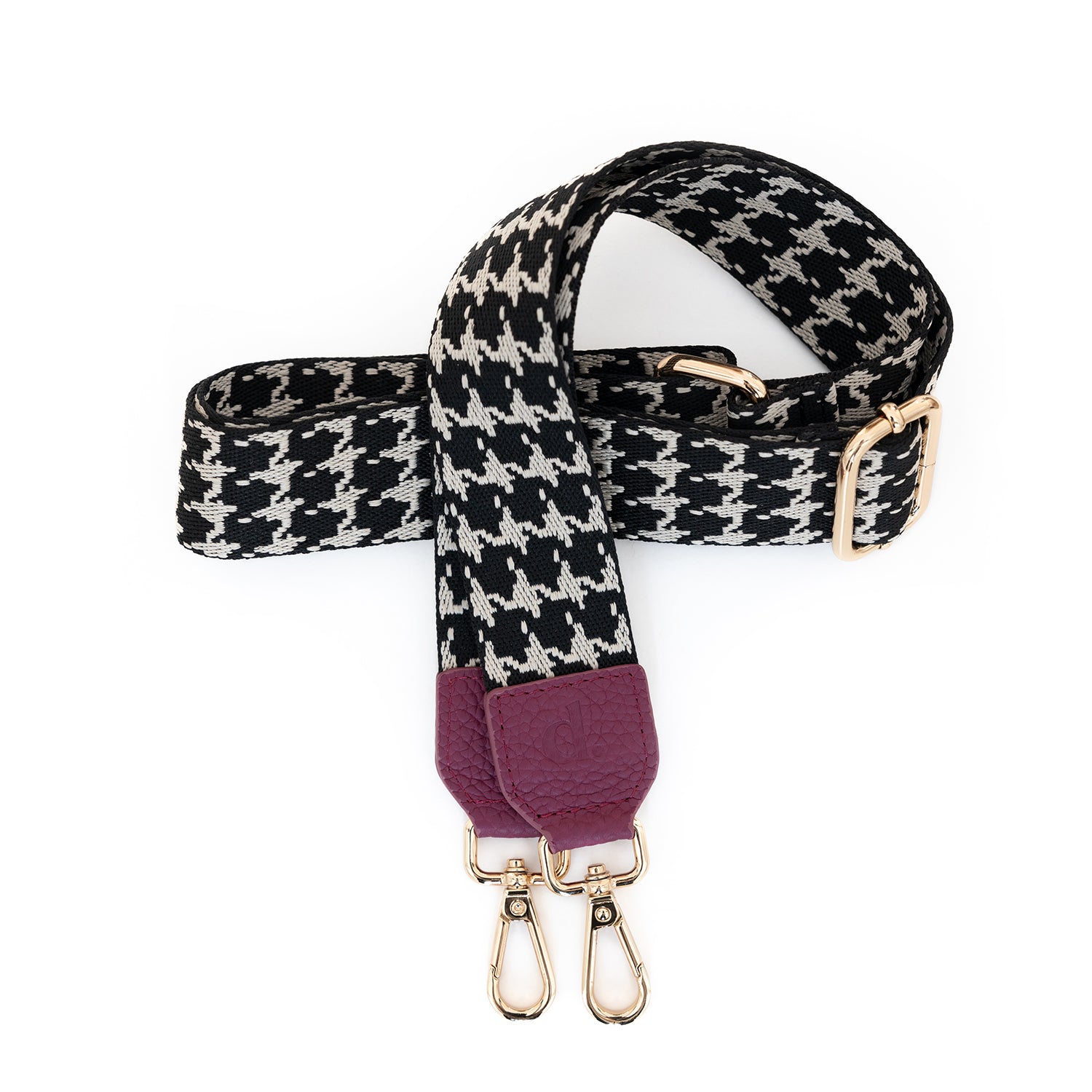 Pied de Poule | Phone Strap | Ruby