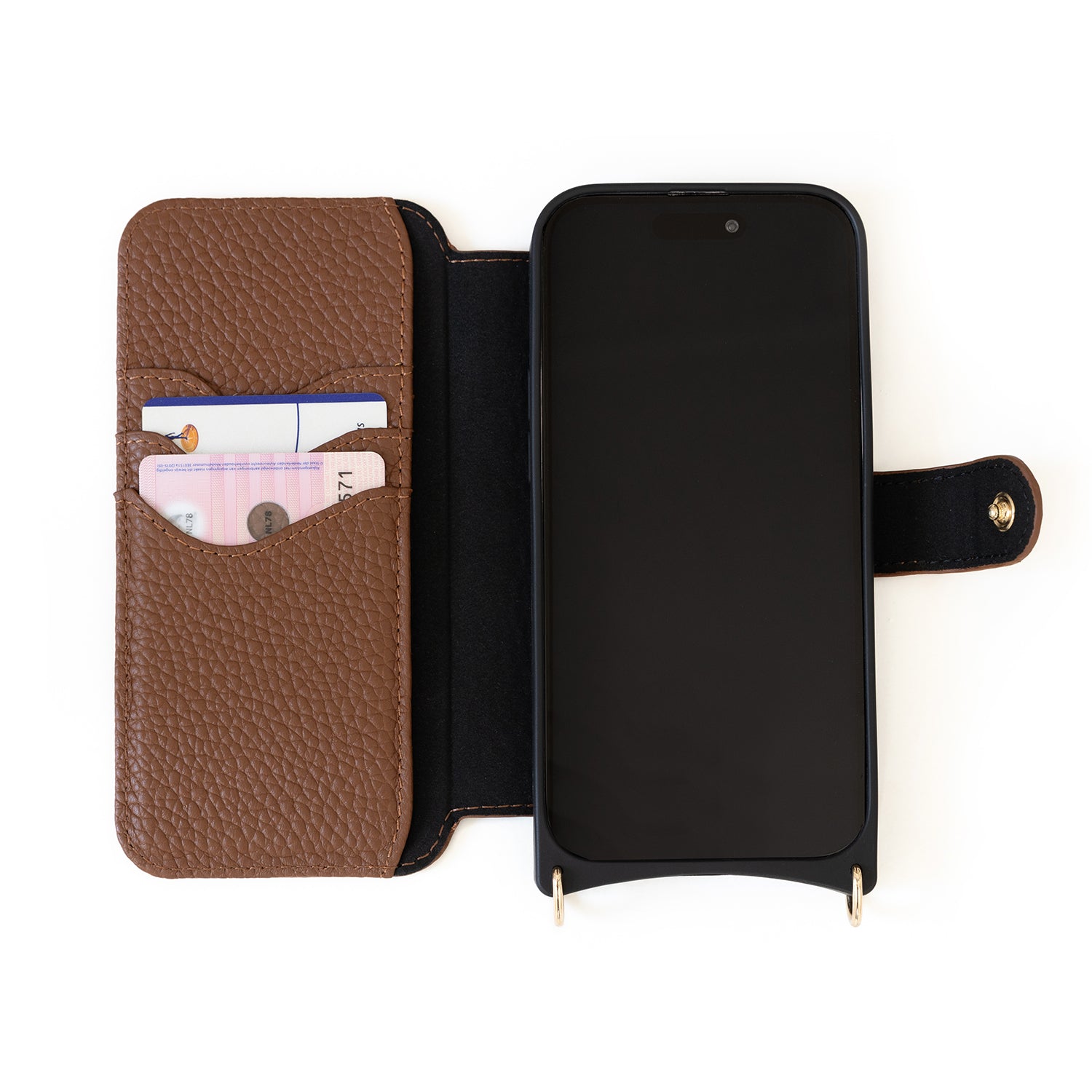 Wallet iPhone Case | Brown