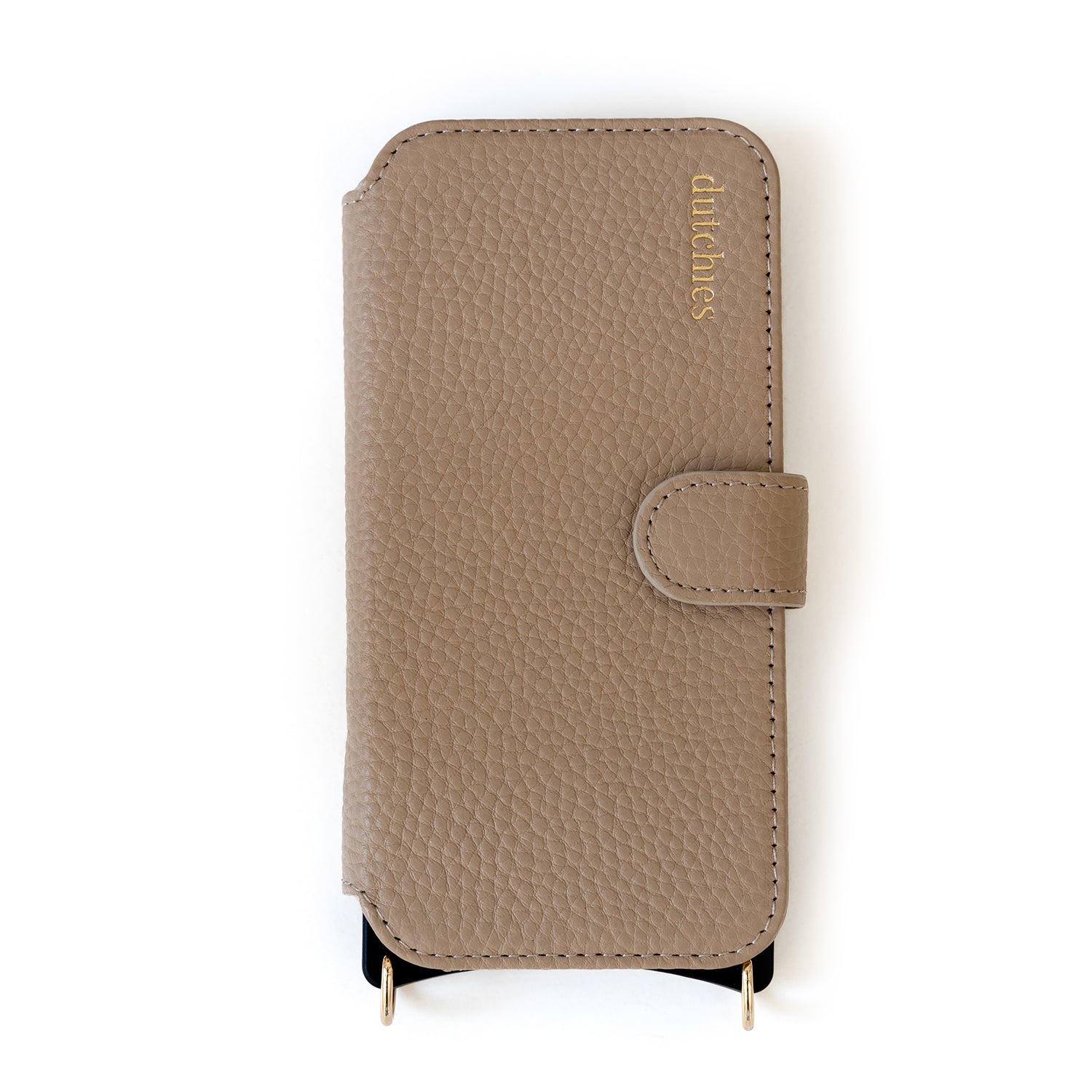 Leder Büchertasche iPhone | Beige