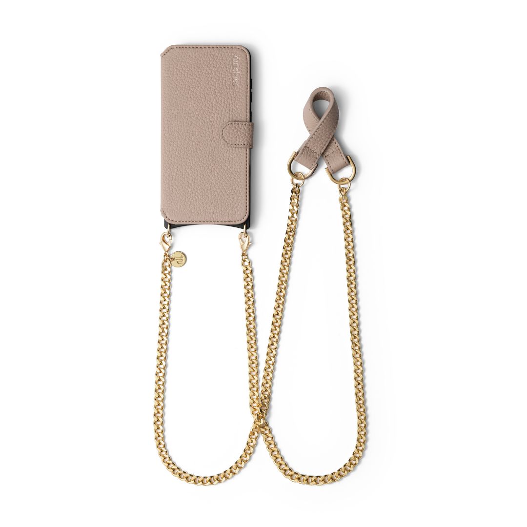 Phone Chain Bandolier Set | Wallet Samsung | Beige | Dutchies