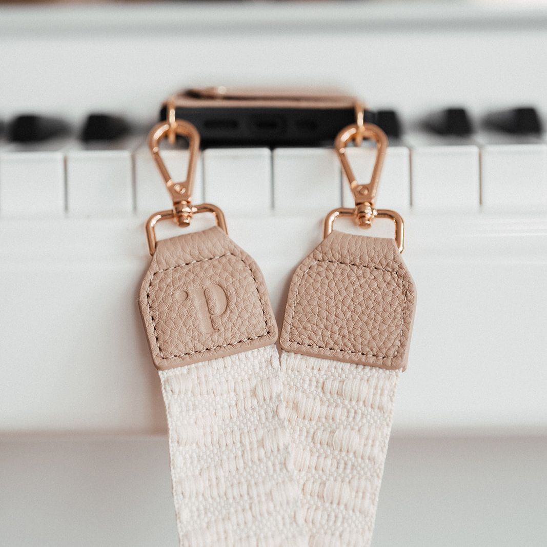 Latte Knit Strap | Beige Dutchies