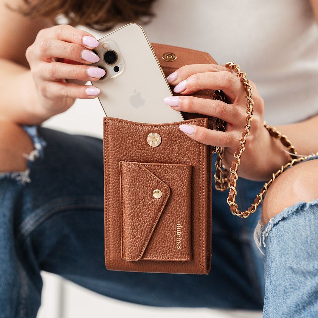 Phone Bag JULIET | Brown | Dutchies