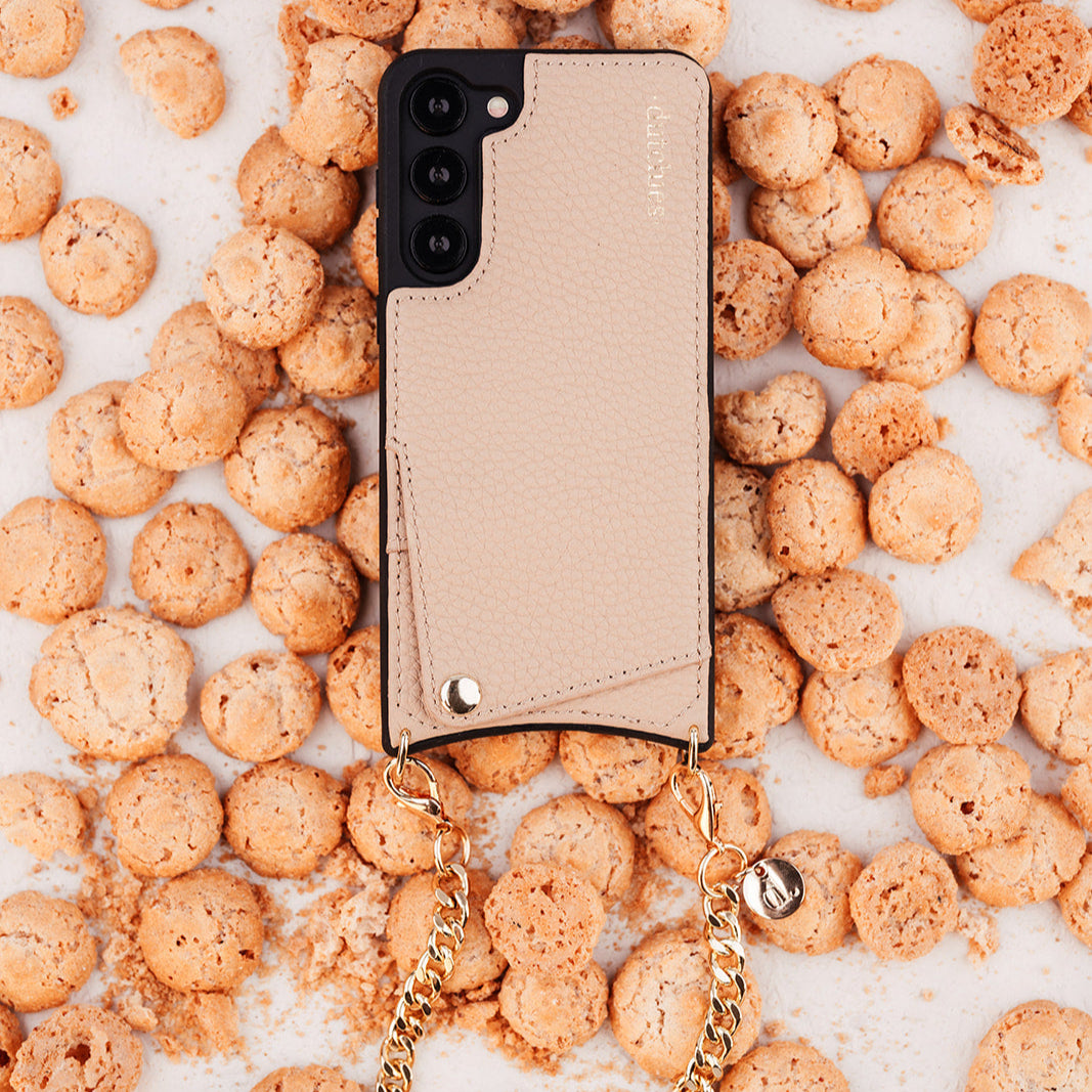 Luxury Set | Samsung | Beige on a bed of delicious cookies, showcasing style and practicality in one chic package.