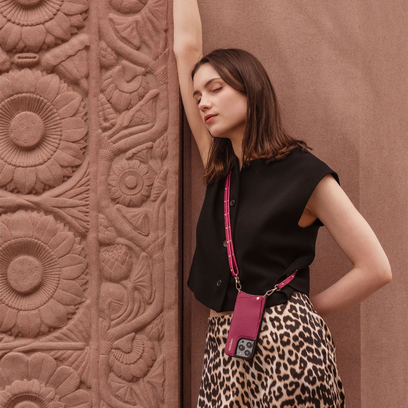 Telefonriemen | Slimline Studs | Ruby