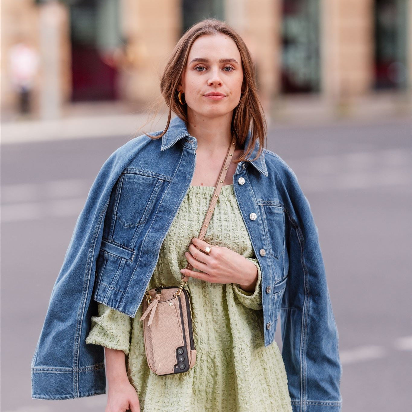 Phone Bag ROSE | Beige