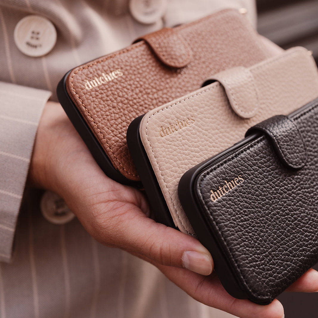 Classic Set | Wallet iPhone | Beige