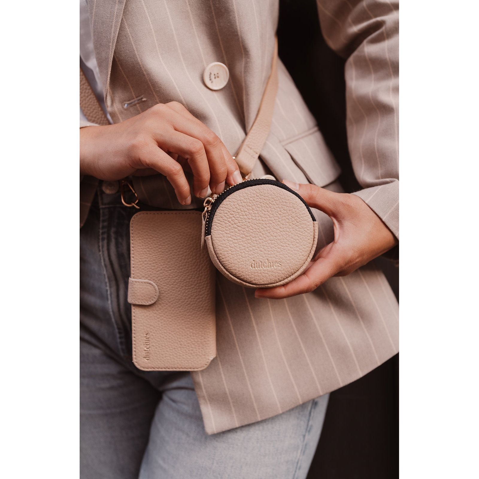 Mini-Handytasche | Emma | Beige