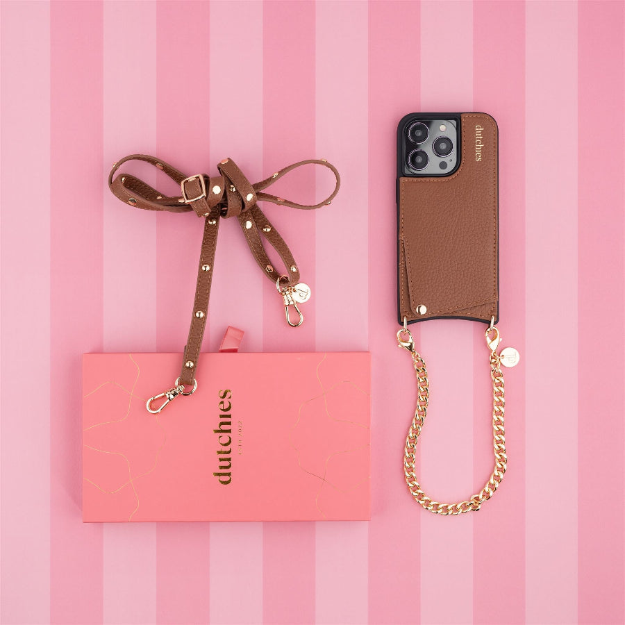 Deluxe set | iPhone | Brown