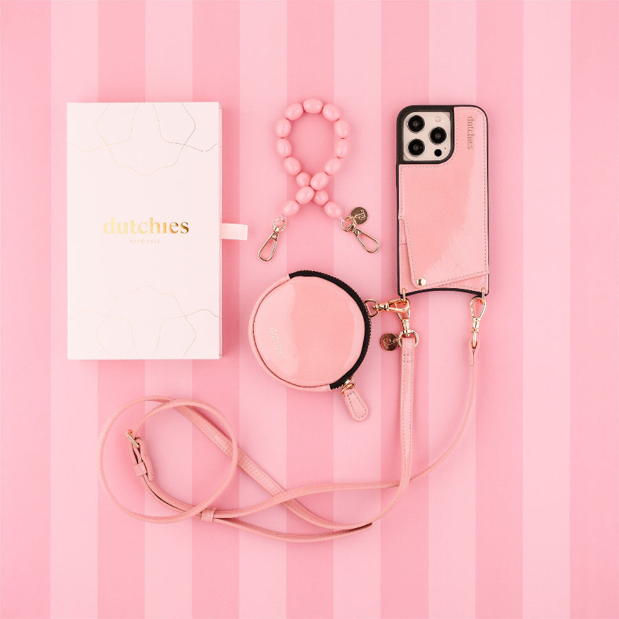 Luxury Set | iPhone | Gloss Pink