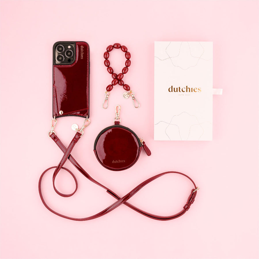Luxus-Set | iPhone | Gloss Rot
