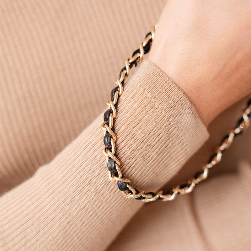 Handyanhänger | Italian | Noir Gold