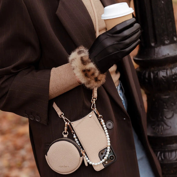 Ensemble de luxe | iPhone | Beige